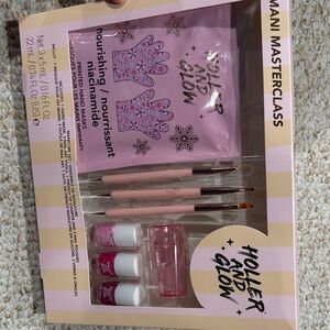 Holler and glow Kids Mani Masterclass Set - Pink